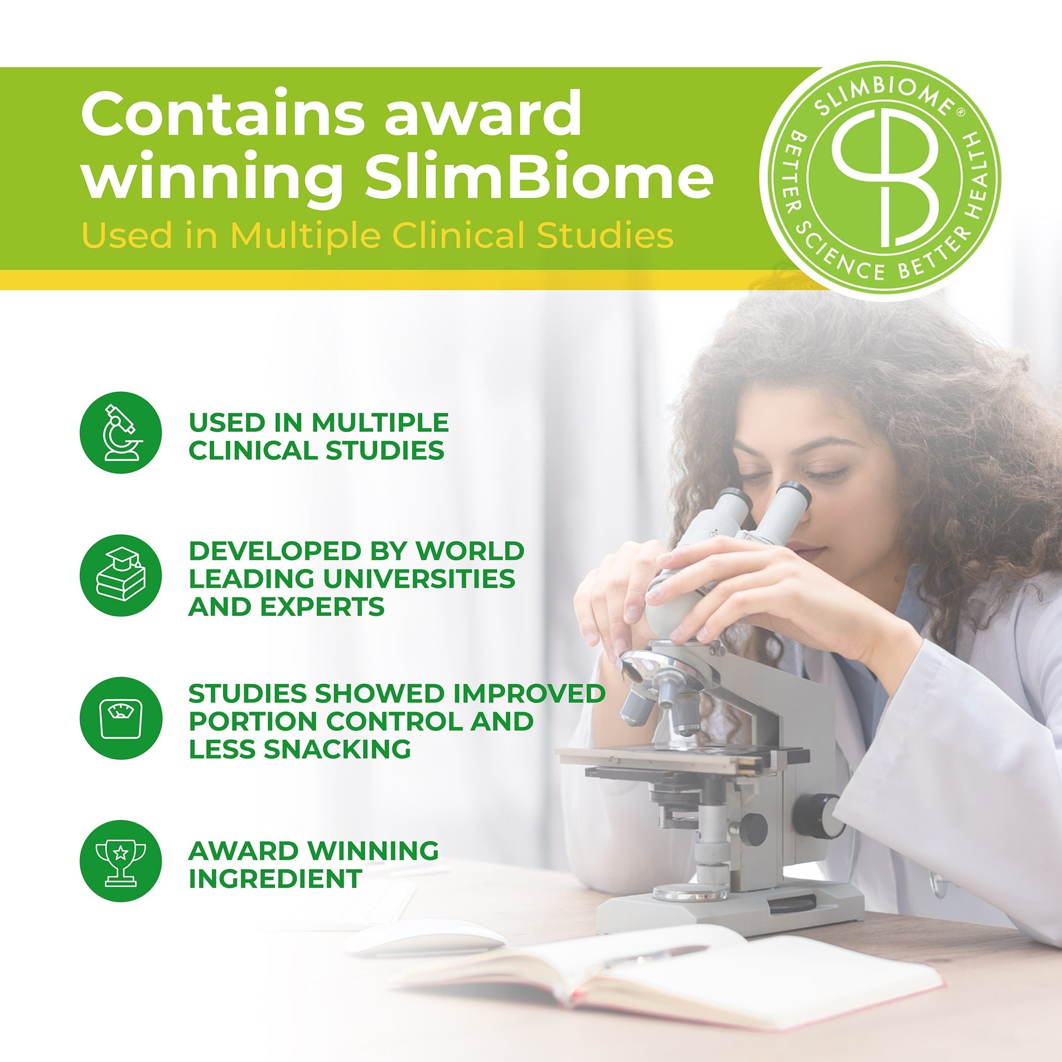 Slimbiome - Prebiotic Weight Loss Formula - 30 Servings