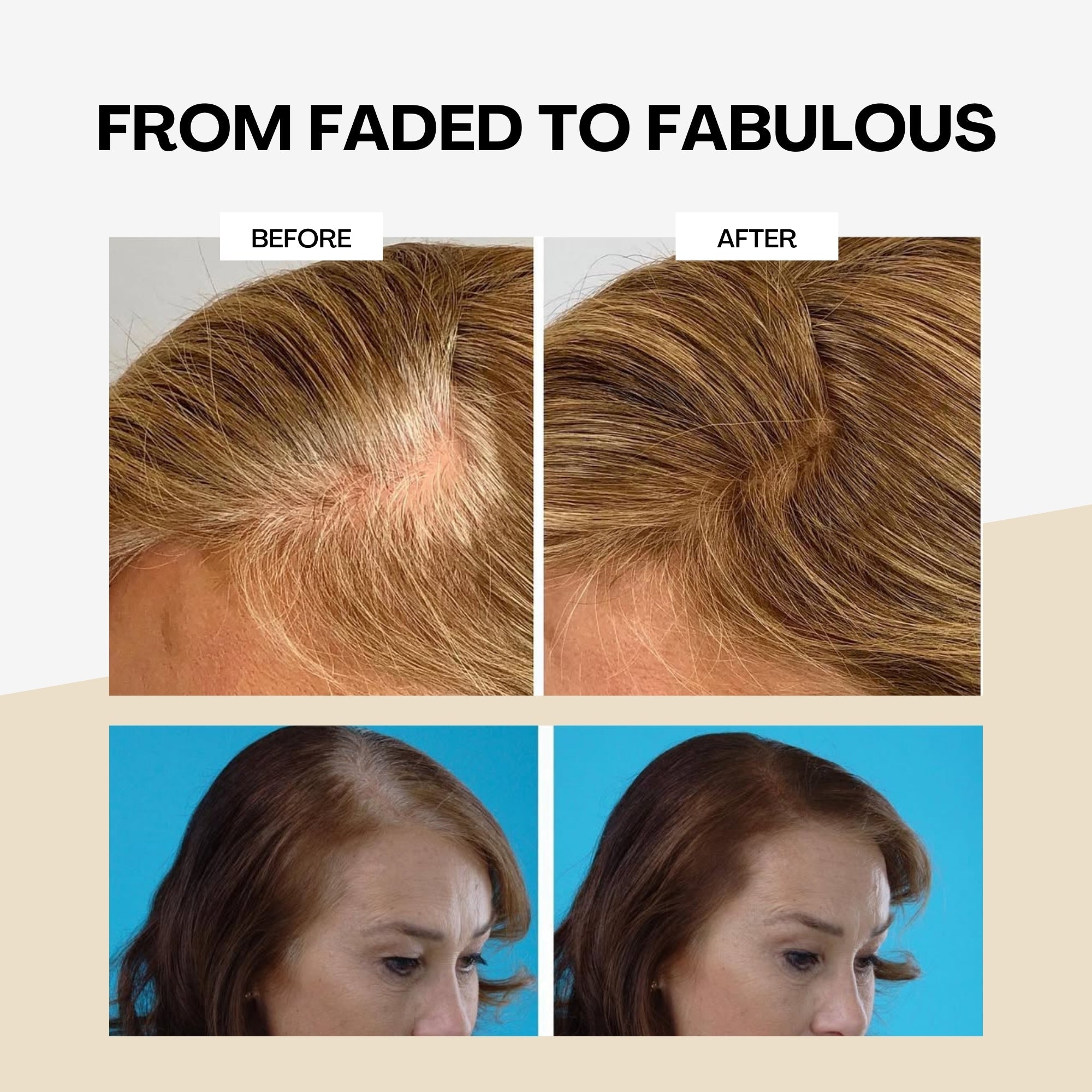 Salon in a Bottle - Instant, Long-Lasting Root Concealer Spray to Cover Roots for Women - Red Auburn (50 Applications) 60 ml