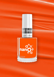 L 2611 – Tangerine Burst Nail Polish – 15ml | High Gloss, Gel Like Finish Orange Nail Polish | Vibrant Orange Nail Lacquer