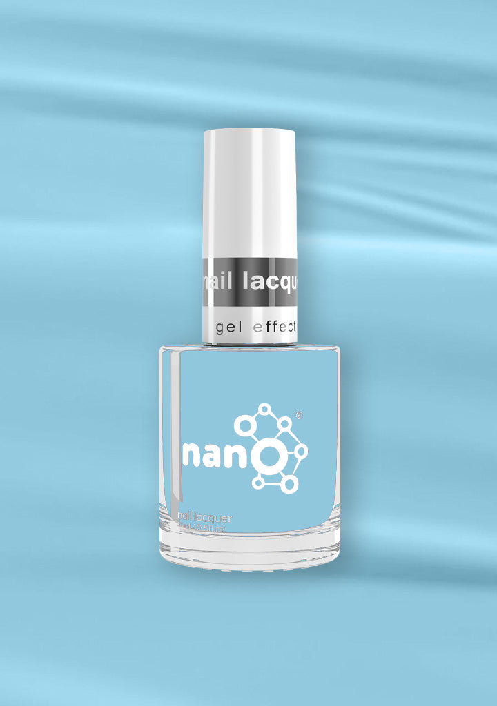 L 2614 – Heavenly Sky Nail Polish – 15ml | High Gloss, Gel Like Finish Blue Nail Polish | Soft Sky Blue Nail Lacquer