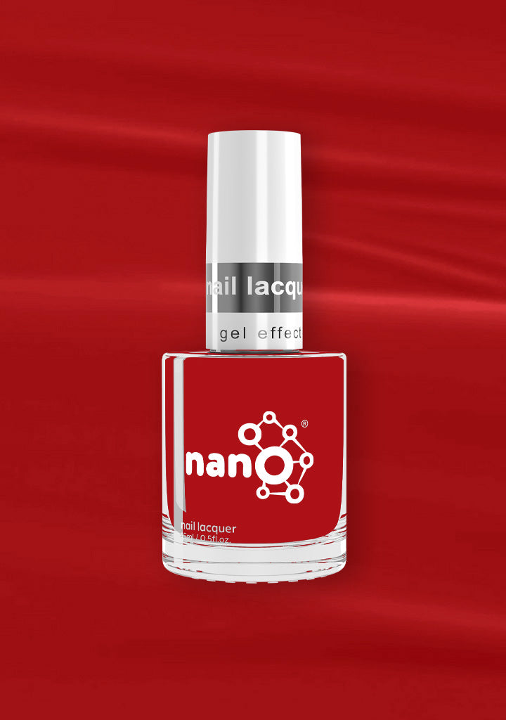 L 2630 – Cardinal Velvet Nail Polish – 15ml | High Gloss, Gel Like Finish Deep Red Nail Polish | Luxurious Velvet Red Nail Lacquer