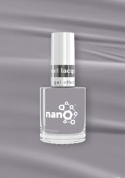 L 2634 – Soft Pewter Nail Polish – 15ml | High Gloss, Gel Like Finish Metallic Gray Nail Polish | Elegant Silver-Gray Nail Lacquer