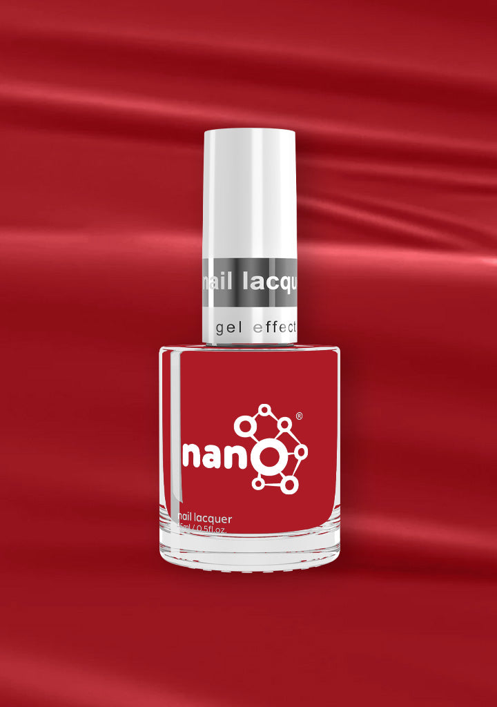 L 2639 – Cherry Red Nail Polish – 15ml | High Gloss, Gel Like Finish Classic Red Nail Polish | Bold Bright Red Nail Lacquer