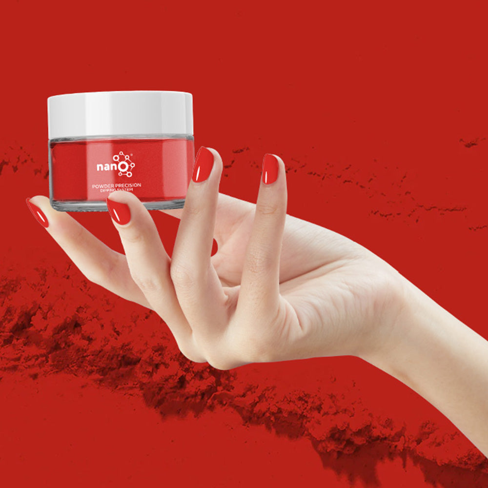 D 2648 Red Berry Nail Dipping Powder – 28gm | Vibrant Red Dip Powder Nails | Nail Dipping System