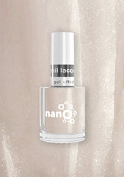 L 2653 – Diamond Glow Nail Polish – 15ml | High Gloss, Gel Like Finish Glitter Nail Polish | Shimmering Silver Nail Lacquer