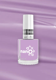 L 2669 – Frosted Lilac Nail Polish – 15ml | High Gloss, Gel Like Finish Cool Lilac Nail Polish | Frosty Purple Nail Lacquer