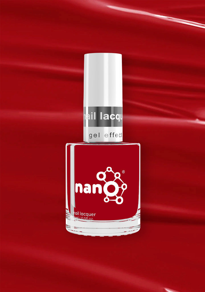 L 2695 – Deep Red Nail Polish – 15ml | High Gloss, Gel Effect Classic Red Nail Polish | Deep Red Nail Lacquer