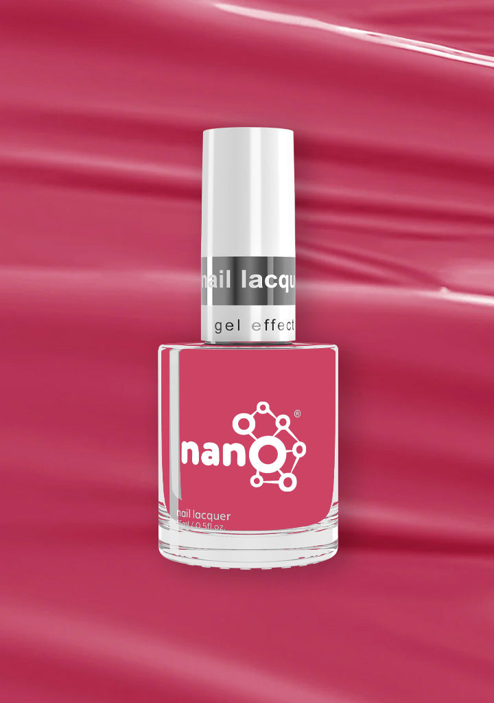 L 2724 – Fuchsia Flare Nail Polish – 15ml | High Gloss, Gel Like Finish Bright Pink Nail Polish | Fuchsia Pink Nail Lacquer