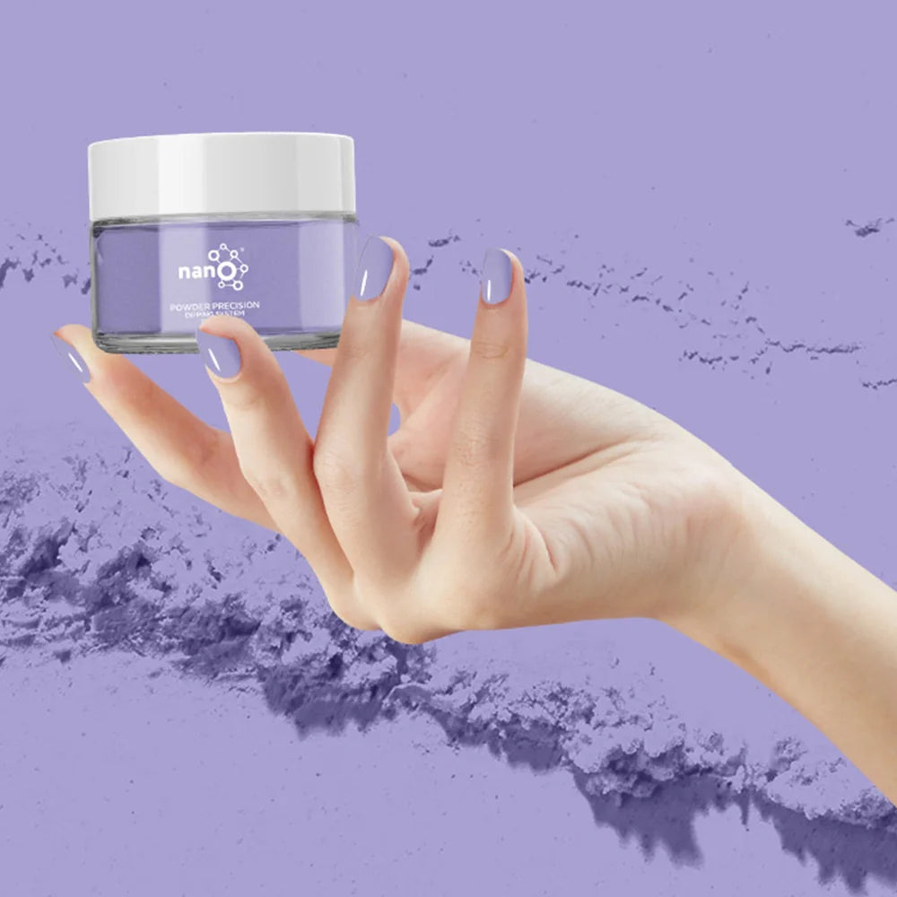 D 2731 Blue Lavender Nail Dipping Powder – 28gm | Soft Pastel Dip Powder | Nail Dipping System