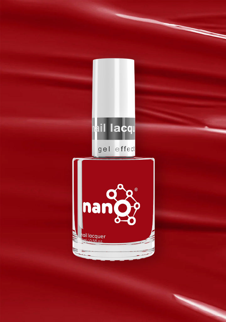 L 2732 – Ruby Flame Nail Polish – 15ml | High Gloss, Gel Like Finish Red Nail Polish | Fiery Ruby Red Nail Lacquer