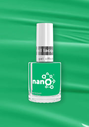 L 2737 – Mint Sparkle Nail Polish – 15ml | High Gloss, Gel Like Finish Green Nail Polish | Mint Green Nail Lacquer