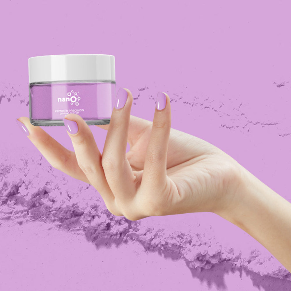 D 2756 Purple Bloom Nail Dipping Powder – 28gm | Vibrant Floral Purple Dip Powder | Nail Dipping System