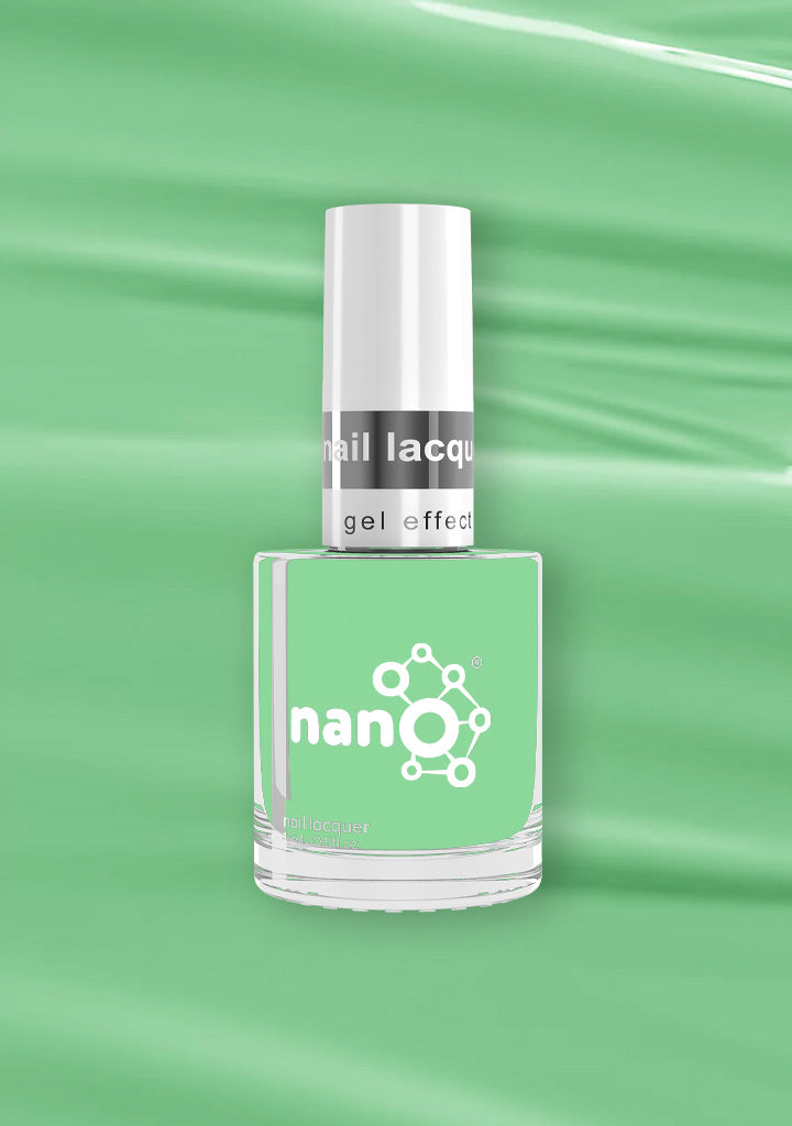 L 2758 – Mint Frost Nail Polish – 15ml | High Gloss, Gel Like Finish Light Mint Green Nail Polish | Frosty Green Nail Lacquer