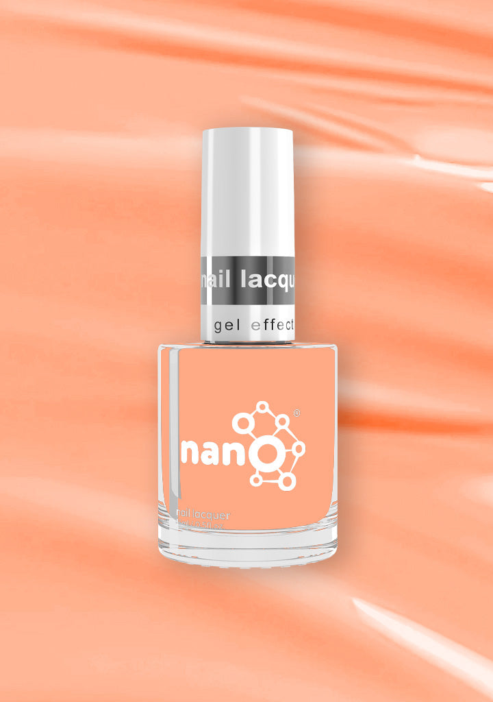 L 2761 – Peachy Coral Nail Polish – 15ml | High Gloss, Gel Like Finish Coral Peach Nail Polish | Warm Tropical Nail Lacquer