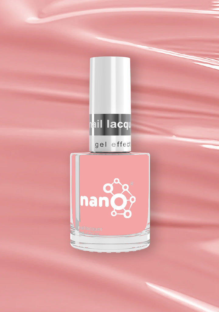 L 2763 – Apricot Blush Nail Polish – 15ml | High Gloss, Gel Like Finish Peachy Pink Nail Polish | Nude Apricot Nail Lacquer