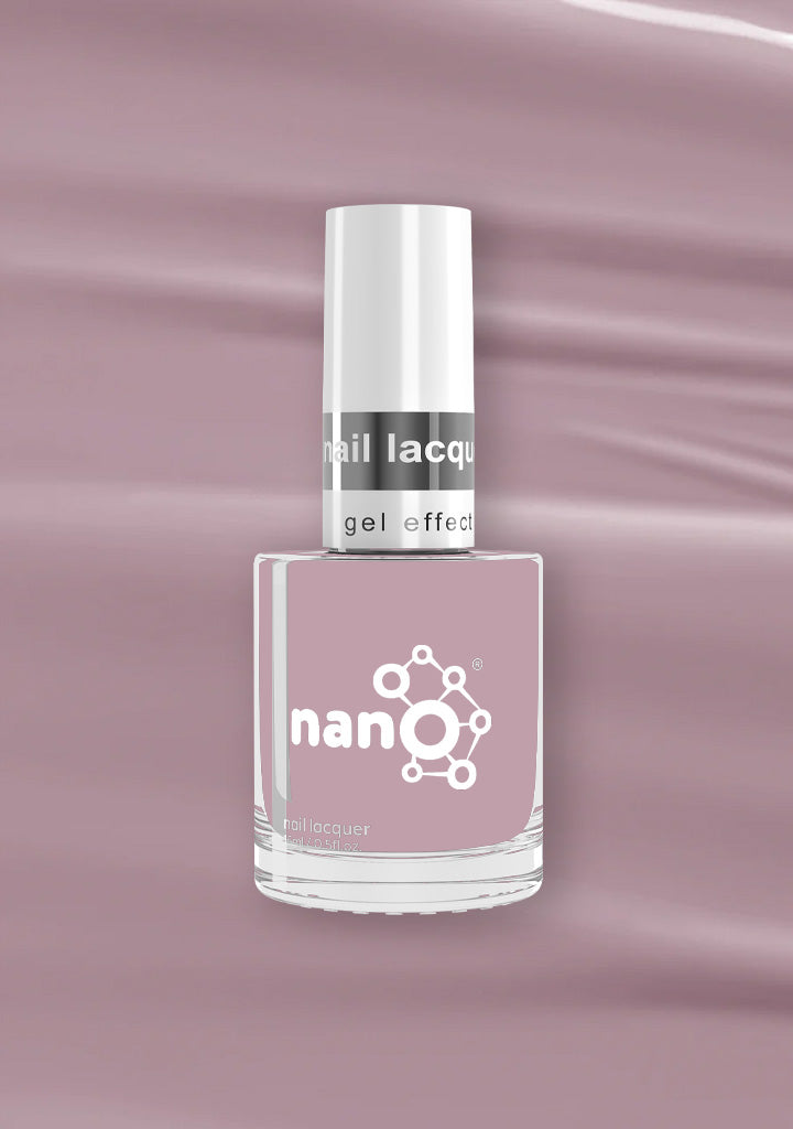 L 2781 – Suede Pink Nail Polish – 15ml | High Gloss, Gel Like Finish Neutral Pink Nail Polish | Suede Matte Pink Nail Lacquer