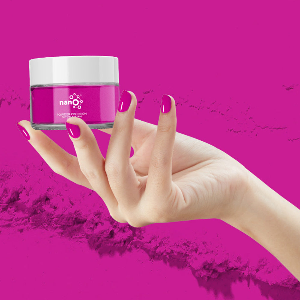 D 2785 Fuchsia Pink Nail Dipping Powder – 28gm | Vibrant Electric Pink Dip Powder | Nail Dipping System