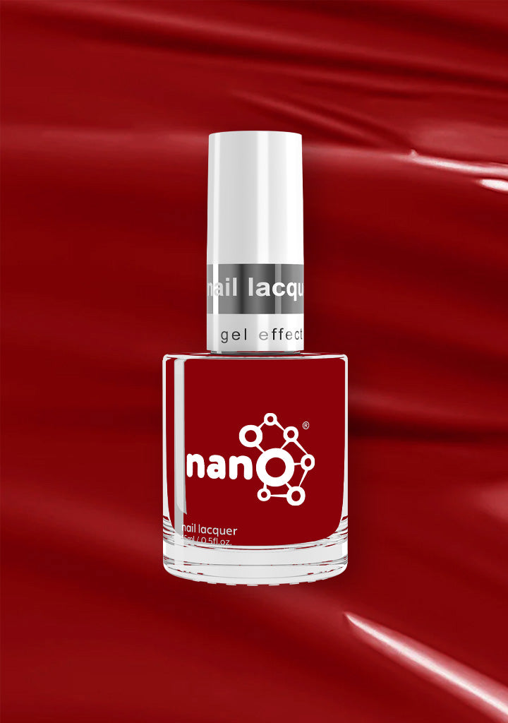 L 2791 – Bordeaux Red Nail Polish – 15ml | High Gloss, Gel Like Finish Deep Wine Red Nail Polish | Elegant Red Nail Lacquer
