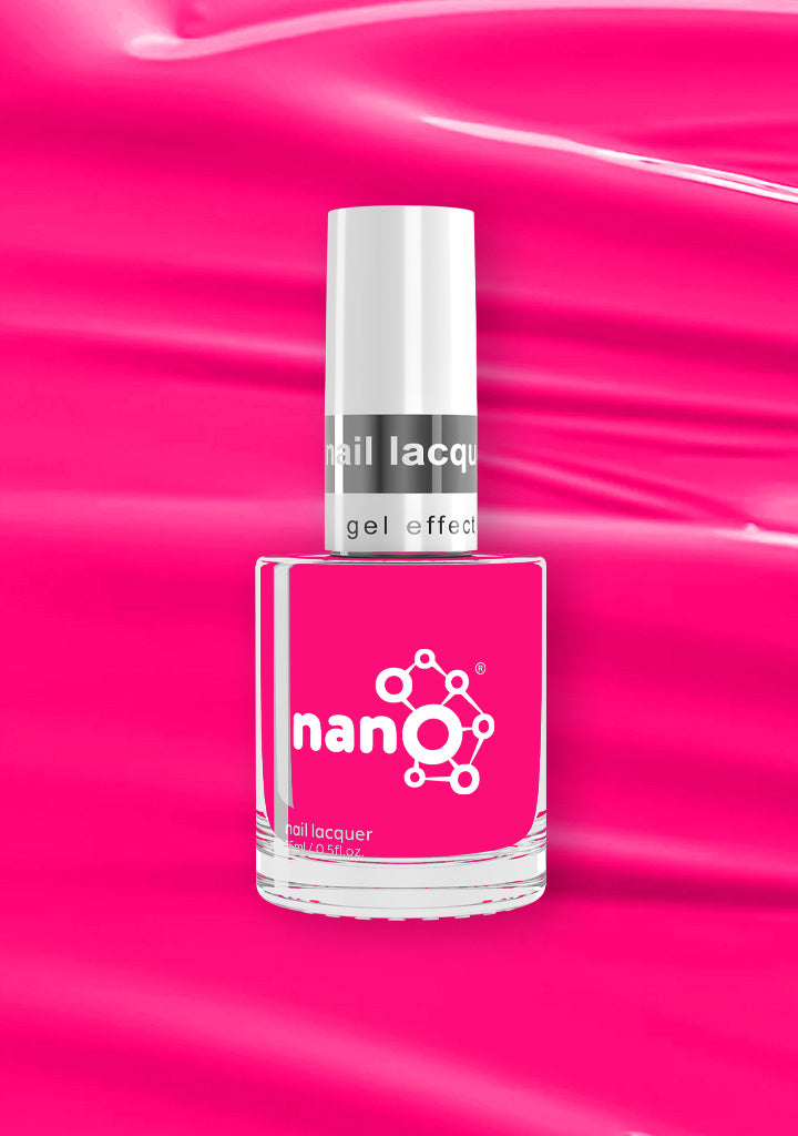 L 2798 – Electric Pink Nail Polish – 15ml | High Gloss, Gel Like Finish Hot Pink Nail Polish | Vibrant Pink Nail Lacquer