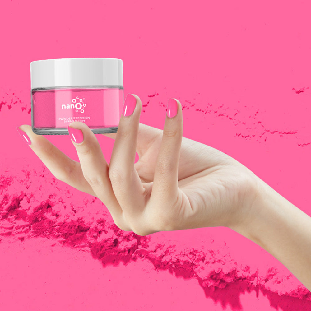 D 2799 Pink Pop Nail Dipping Powder – 28gm | Bright Playful Pink Dip Powder | Nail Dipping System