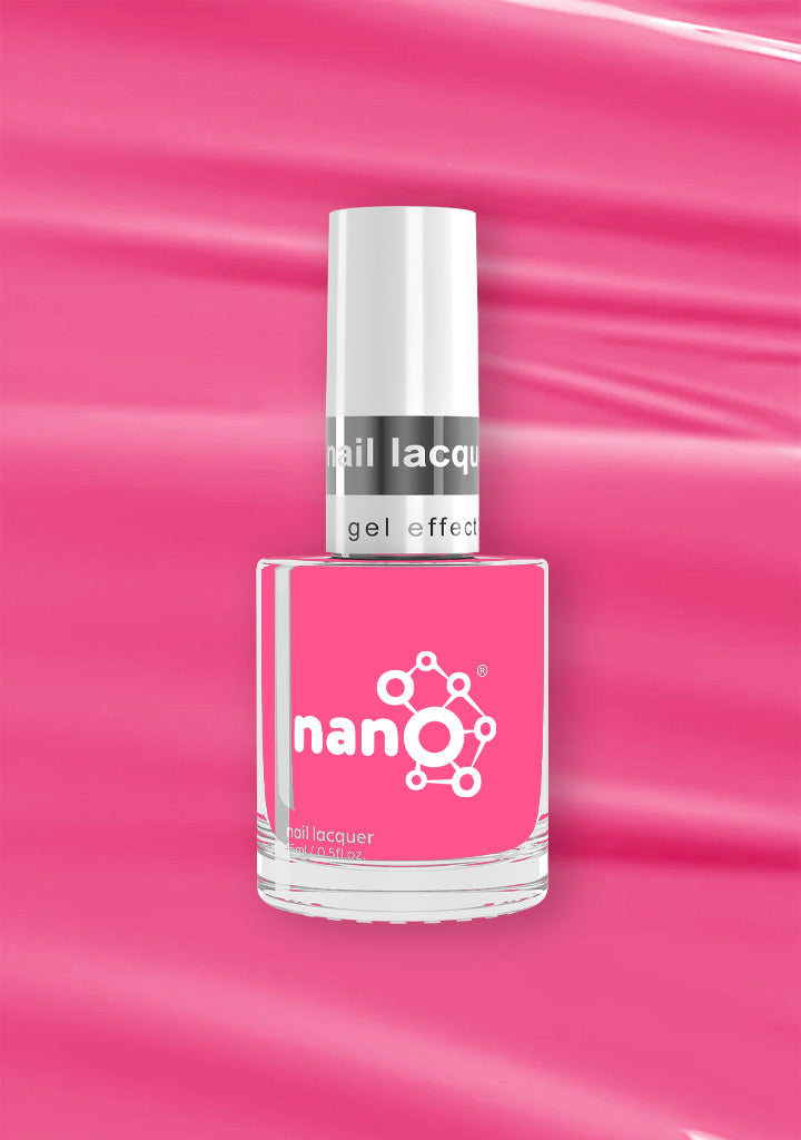 L 2799 – Pink Pop Nail Polish – 15ml | High Gloss, Gel Like Finish Bright Pink Nail Polish | Playful Pink Nail Lacquer