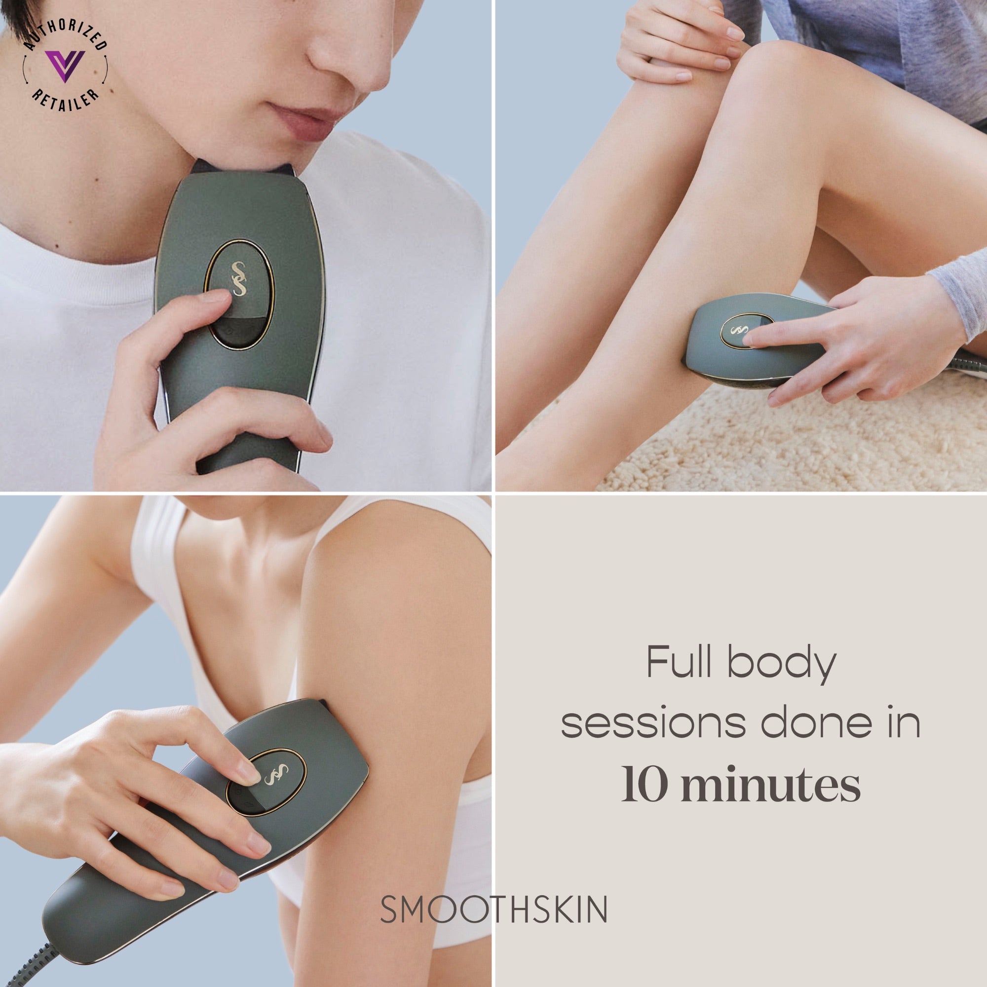 SmoothSkin Pure Adapt - Powerful IPL Hair Removal Device