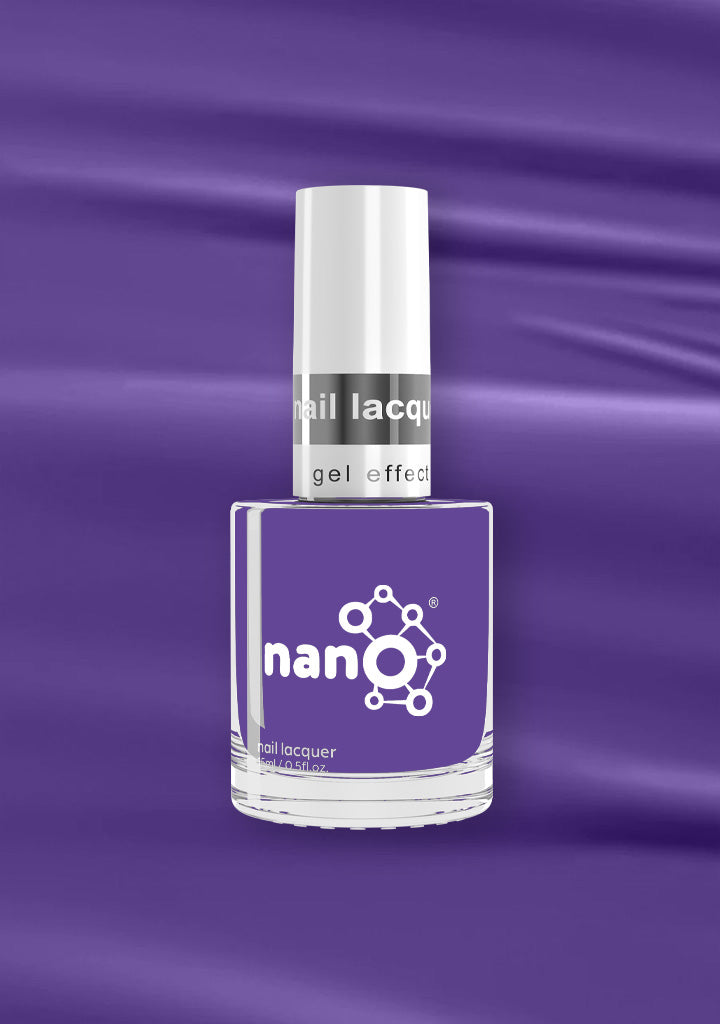 L 2807 – Purple Monarch Nail Polish – 15ml | High Gloss, Gel Like Finish Royal Purple Nail Polish | Deep Purple Nail Lacquer