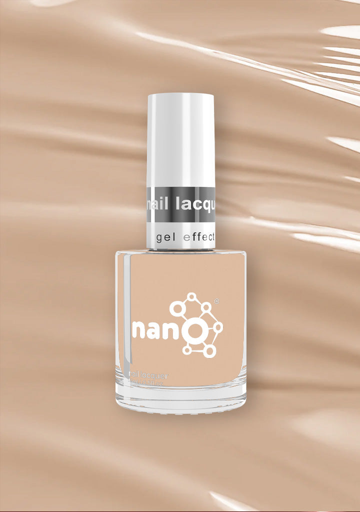 L 2844 – Stone Petal Nail Polish – 15ml | High Gloss, Gel Like Finish Nude Pink Nail Polish | Beige Pink Nail Lacquer