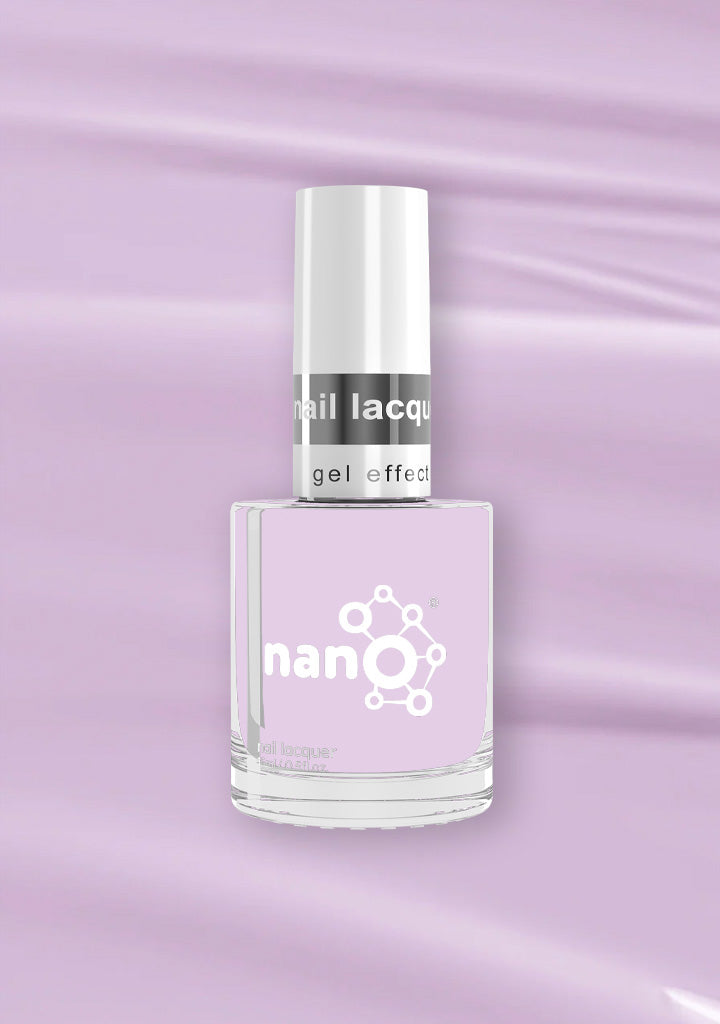 L 2848 – Foggy Lilac Nail Polish – 15ml | High Gloss, Gel Like Finish Cool Lilac Purple Nail Polish | Soft Purple Nail Lacquer