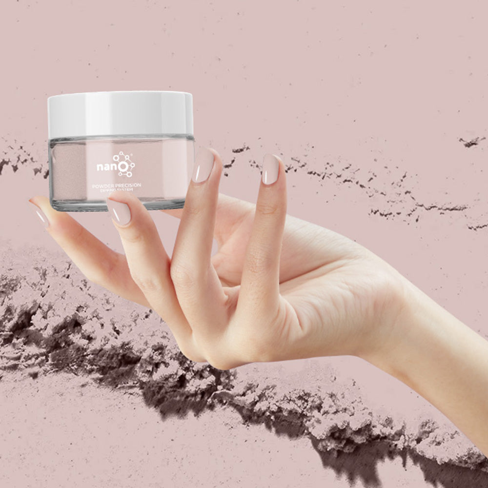 D 2871 Smoky Ash Nail Dipping Powder – 28gm | Cool Powdered Rose Dip Powder | Nail Dipping System