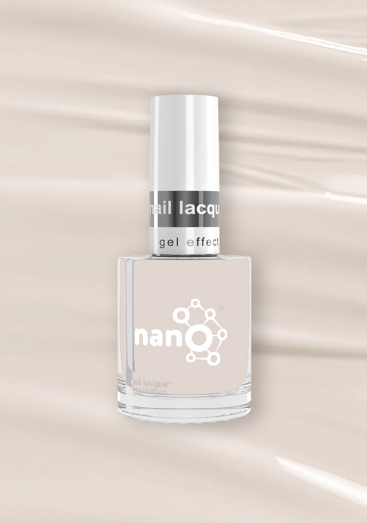 L 2874 – Silence Stone Nail Polish – 15ml | High Gloss, Gel Like Finish Soft Muted Gray Nail Polish | Calm Minimalist Gray Nail Lacquer