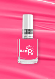 L 2882 – Flamingo Pink Nail Polish – 15ml | High Gloss, Gel Like Finish Vibrant Hot Pink Nail Polish | Bright Pink Nail Lacquer