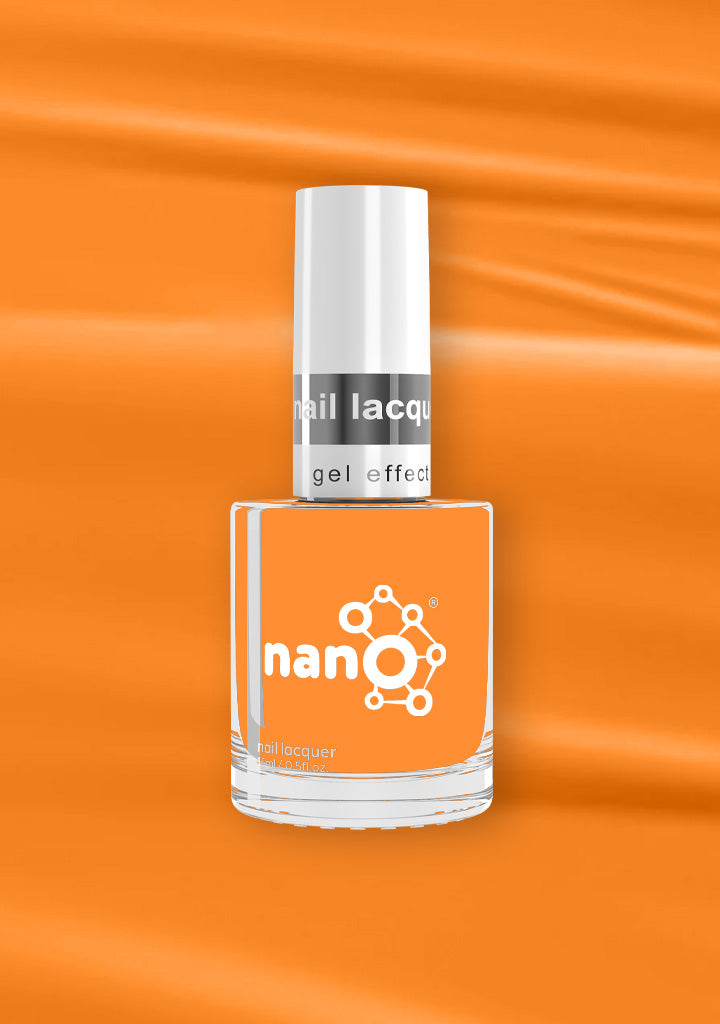 L 2884 – Vibrant Tangerine Nail Polish – 15ml | High Gloss, Gel Like Finish Bright Orange Nail Polish | Bold Orange Nail Lacquer