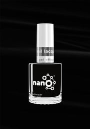 L 2922 Charcoal Black Nail Polish – 15ml | High Gloss, Gel Like Finish Smoky Black Nail Polish | Bold Black Nail Lacquer