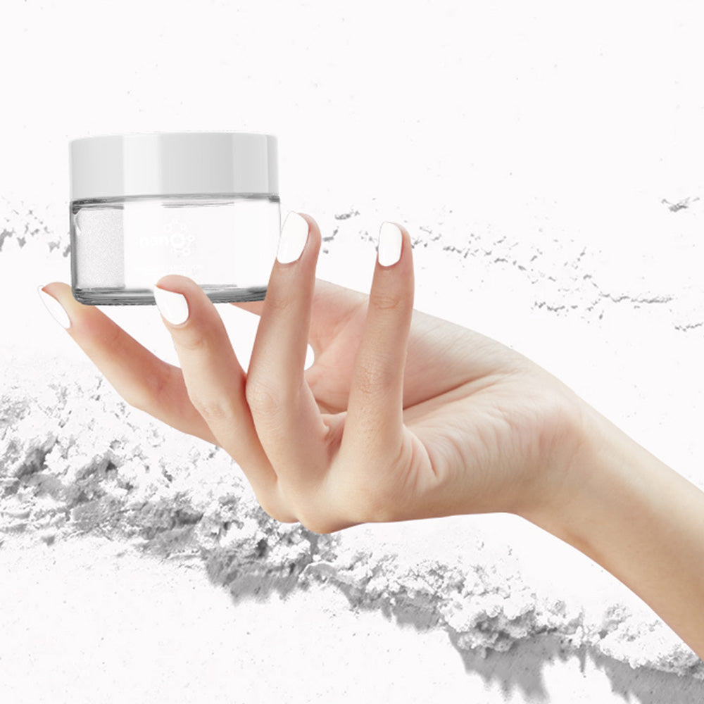 D 2923 Pure White Nail Dipping Powder – 28gm | Bright White Dip Powder | Nail Dipping System