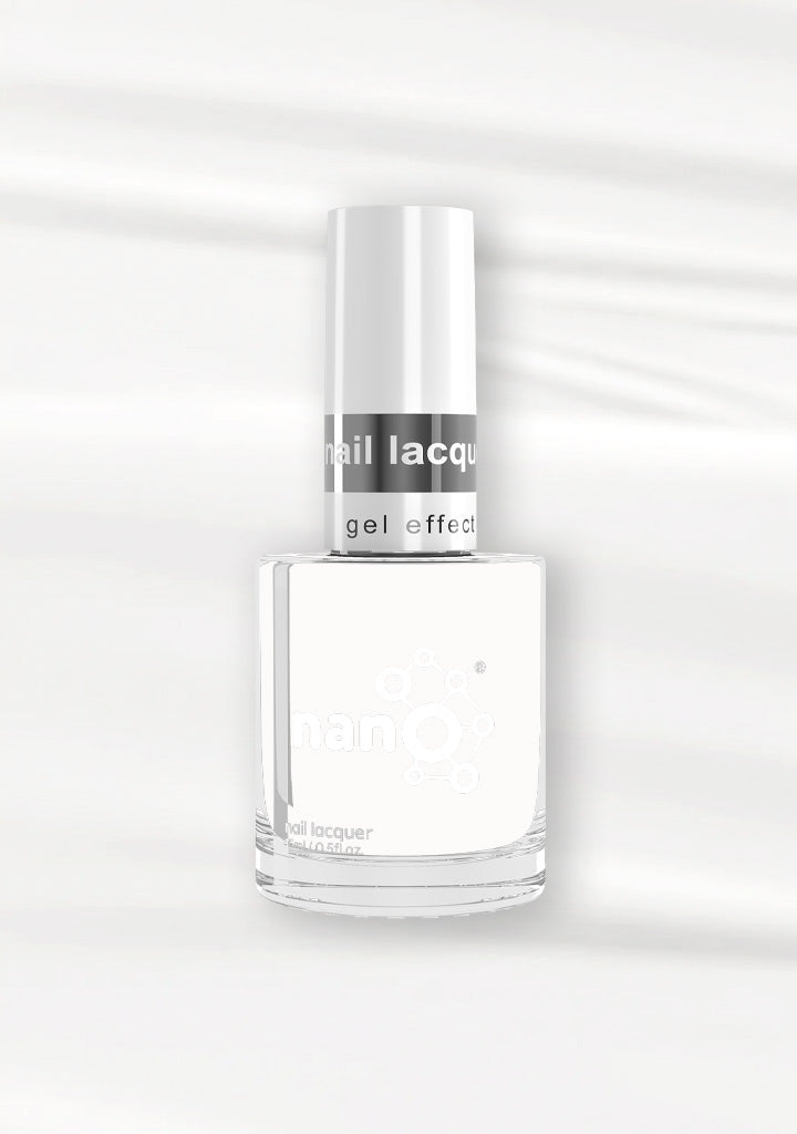 L 2923 Pure White Nail Polish – 15ml | High Gloss, Gel Like Finish White Nail Polish | Classic White Nail Lacquer