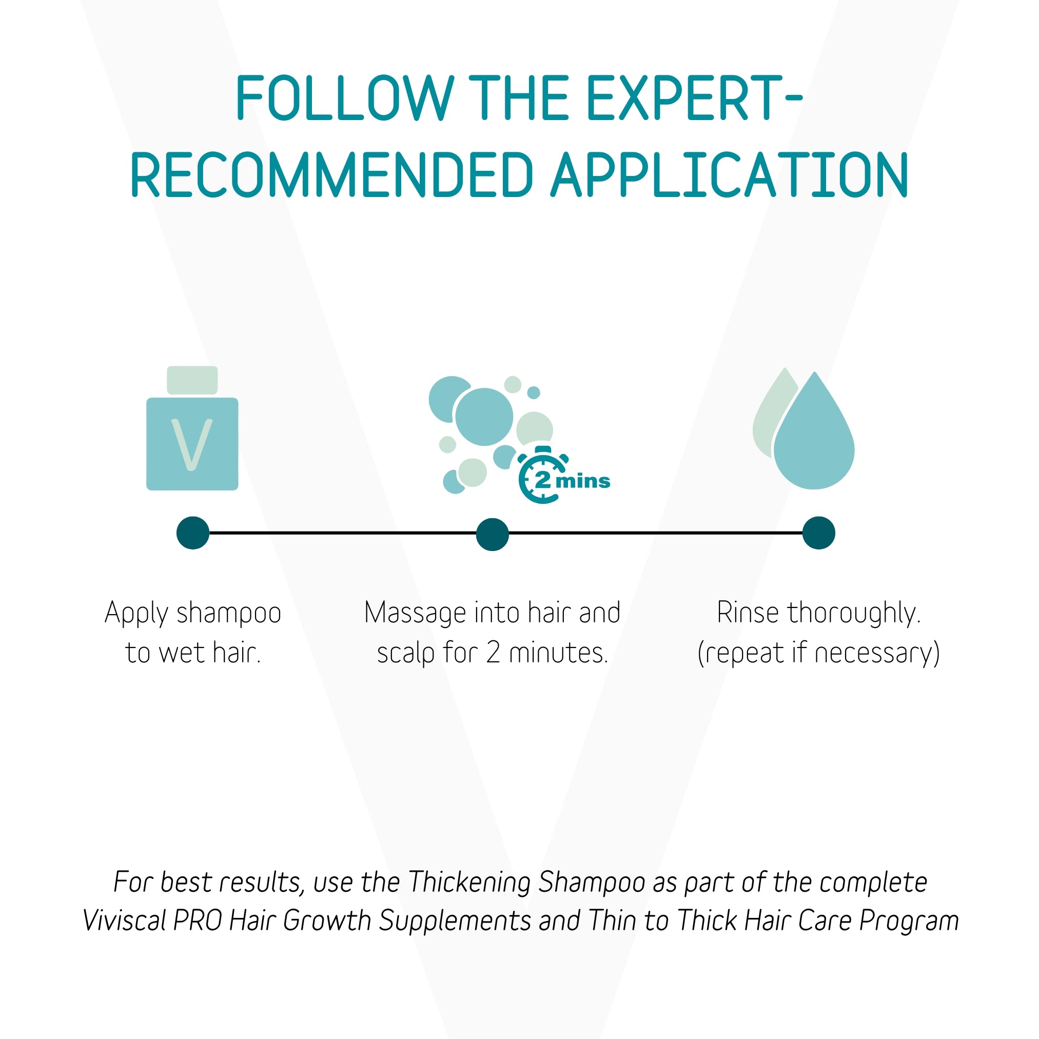 Viviscal Professional Thickening Shampoo – Best Hair Growth Shampoo for Thinning Hair - 250 ml