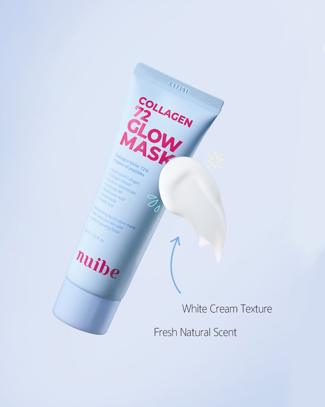 Nuibe Collagen 72 Glow Mask