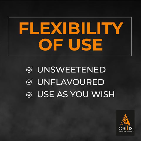 AS-IT-IS Nutrition RAW Whey Protein Concentrate Unflavoured 2.2 lb