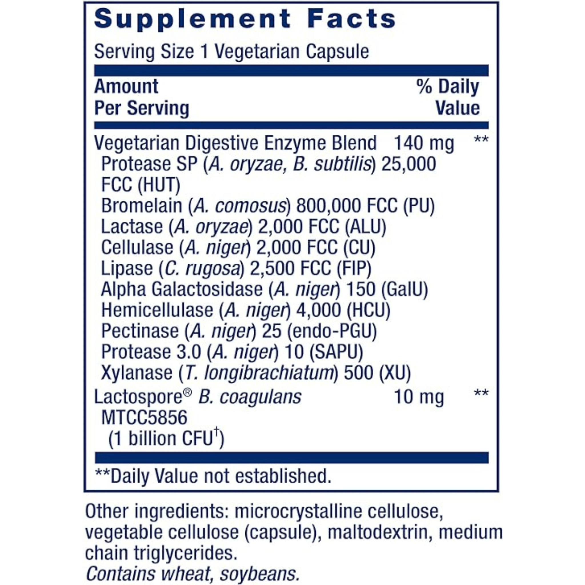 Life Extension Enhanced Super Digestive Enzymes - Vegetarian Support for Digestion, Fat, Protein, Carb Breakdown, 60 Capsules