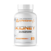 Core Nutritionals Lifeline Kidney Supplement with Goldenrod & PaCran Cranberry Extract - 120 Vegetable Capsules