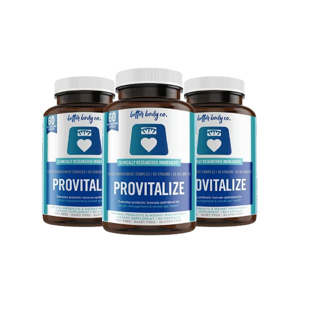 Original Provitalize | Natural Menopause Probiotics for Weight Gain, Hot Flashes, Night Sweats, Low Energy, Mood Swings, Gut Health. Unique Probiotics Formula