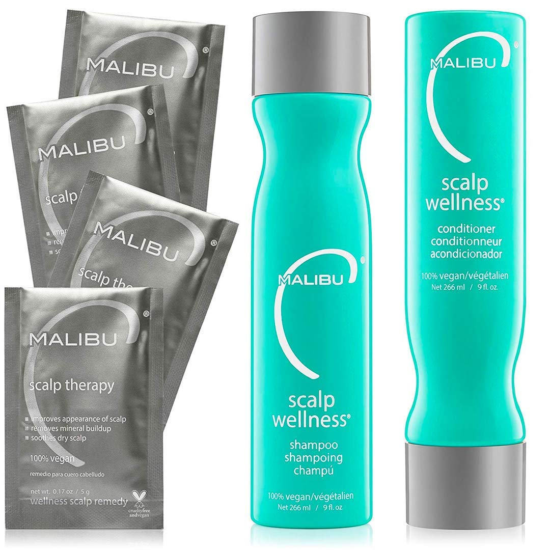 Malibu C Scalp Therapy Wellness Collection For Healthy Hair and Scalp
