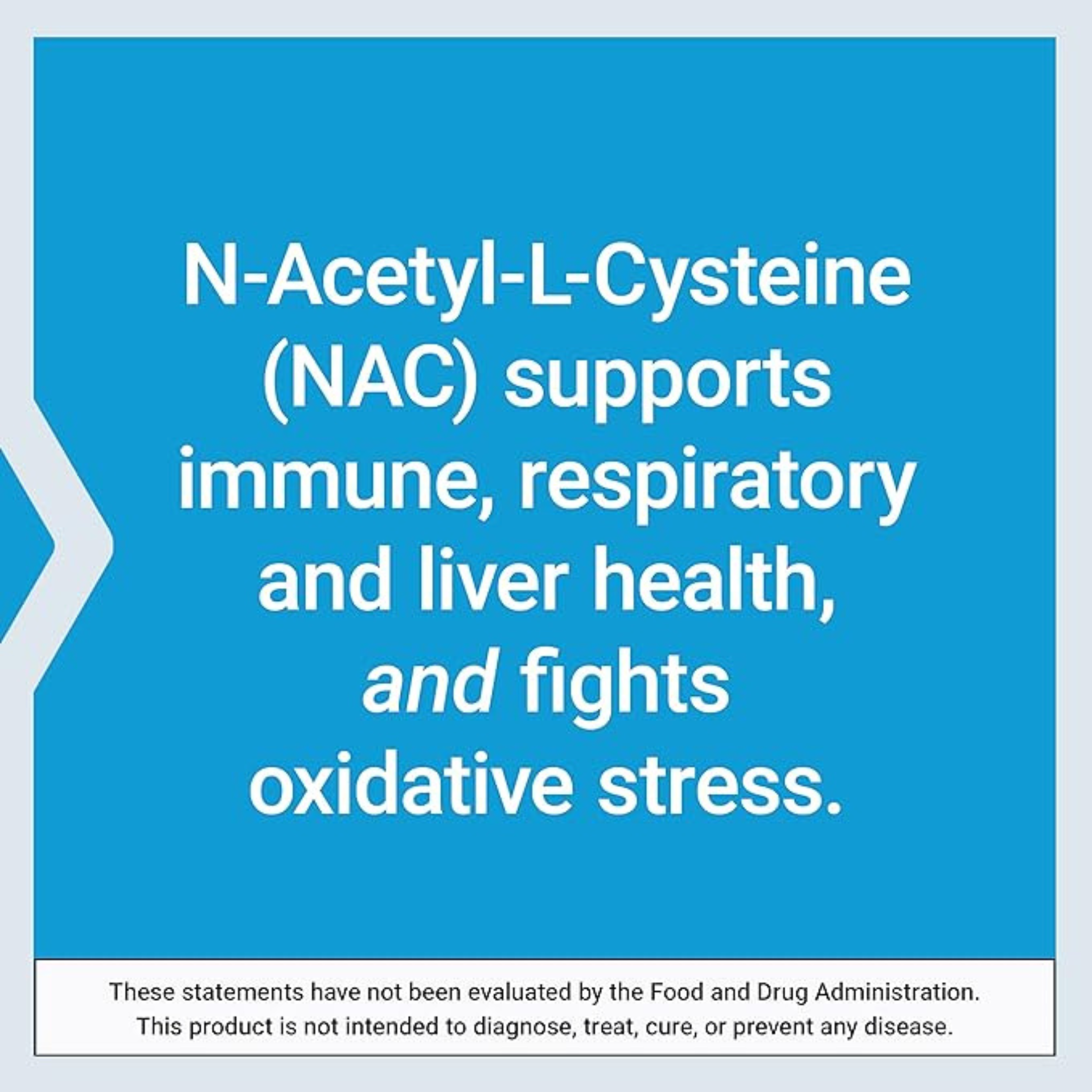 Life Extension N-Acetyl-L-Cysteine (NAC) - Antioxidant & Respiratory Support, Liver Function, Immune Response, 600 mg, 60 Capsules