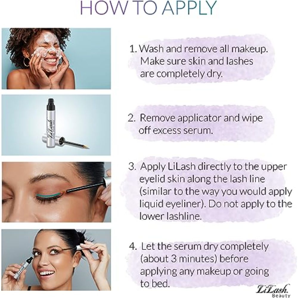 LiLash Lash Serum | Enhance Your Natural Lashes with Our Eyelash Growth Serum