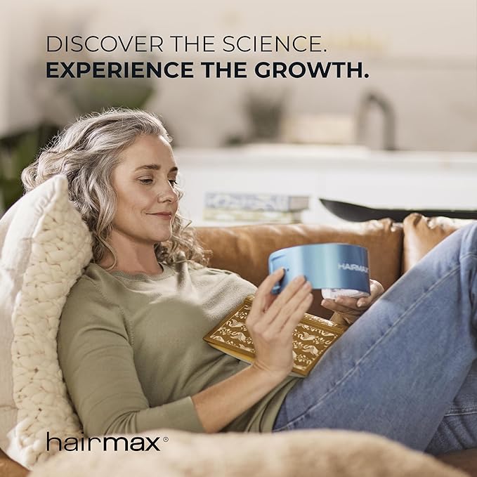 HairMax Ultima 12 Classic LaserComb Hair Growth Device (FDA Approved)