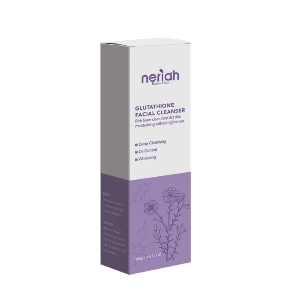 NERIAH RADIANT GLOW GLUTATHIONE FACIAL CLEANSER