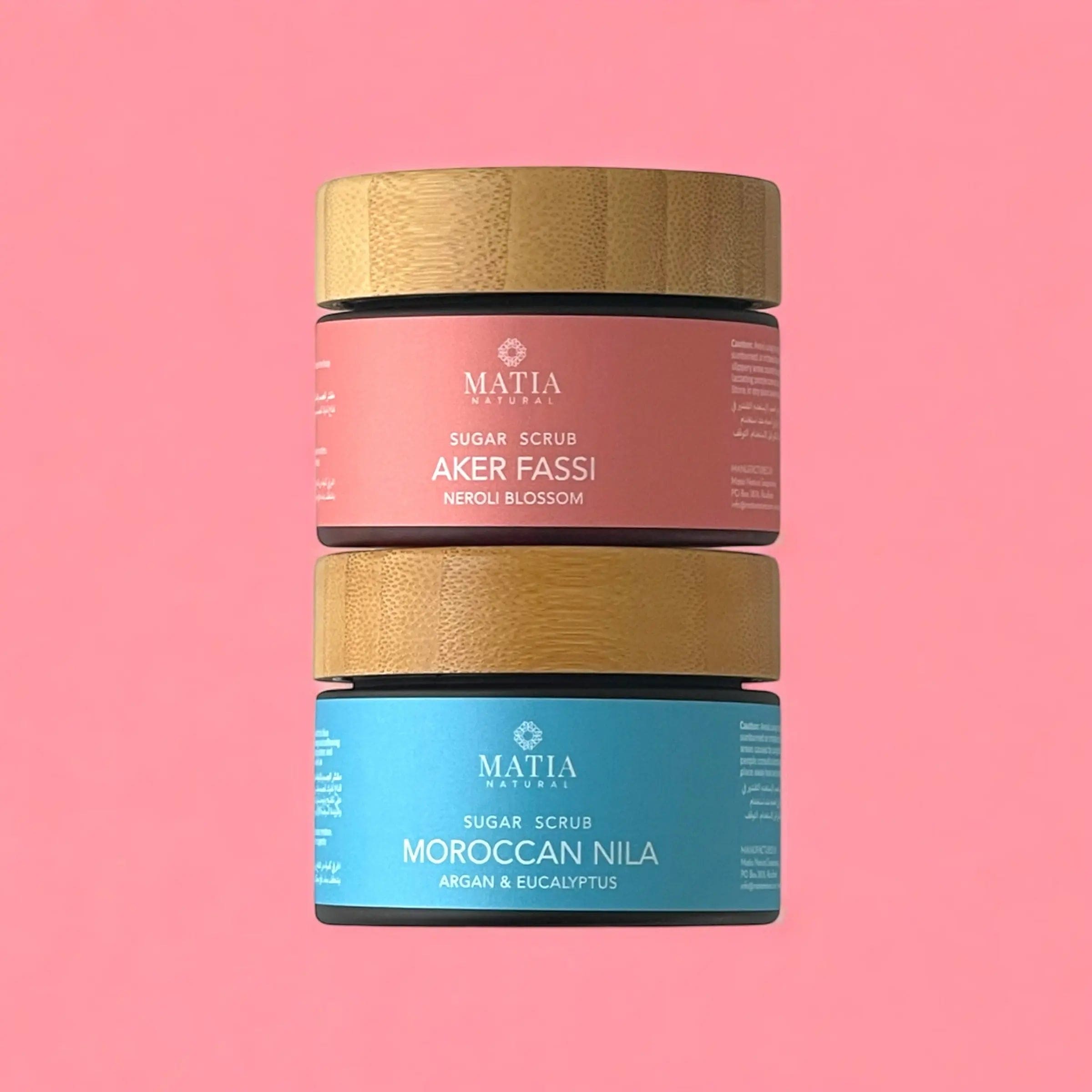 Aker Fassi and  Nila Scrub Set