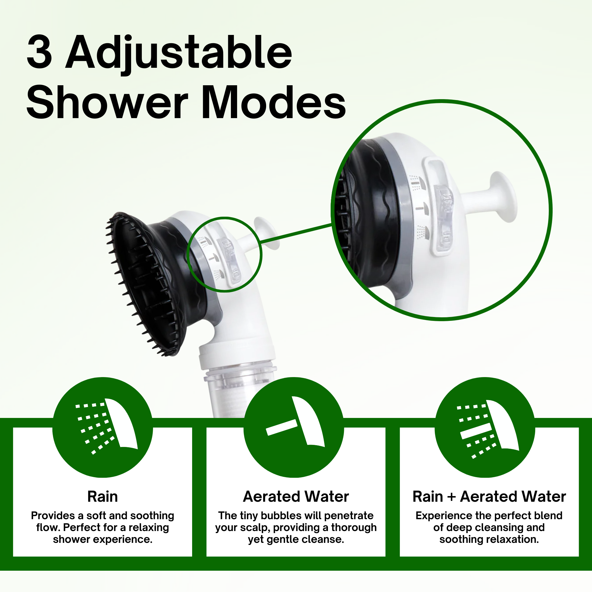 K-HeadSpa Korean Shower Head Therapy Kit – Green Lemon Essence