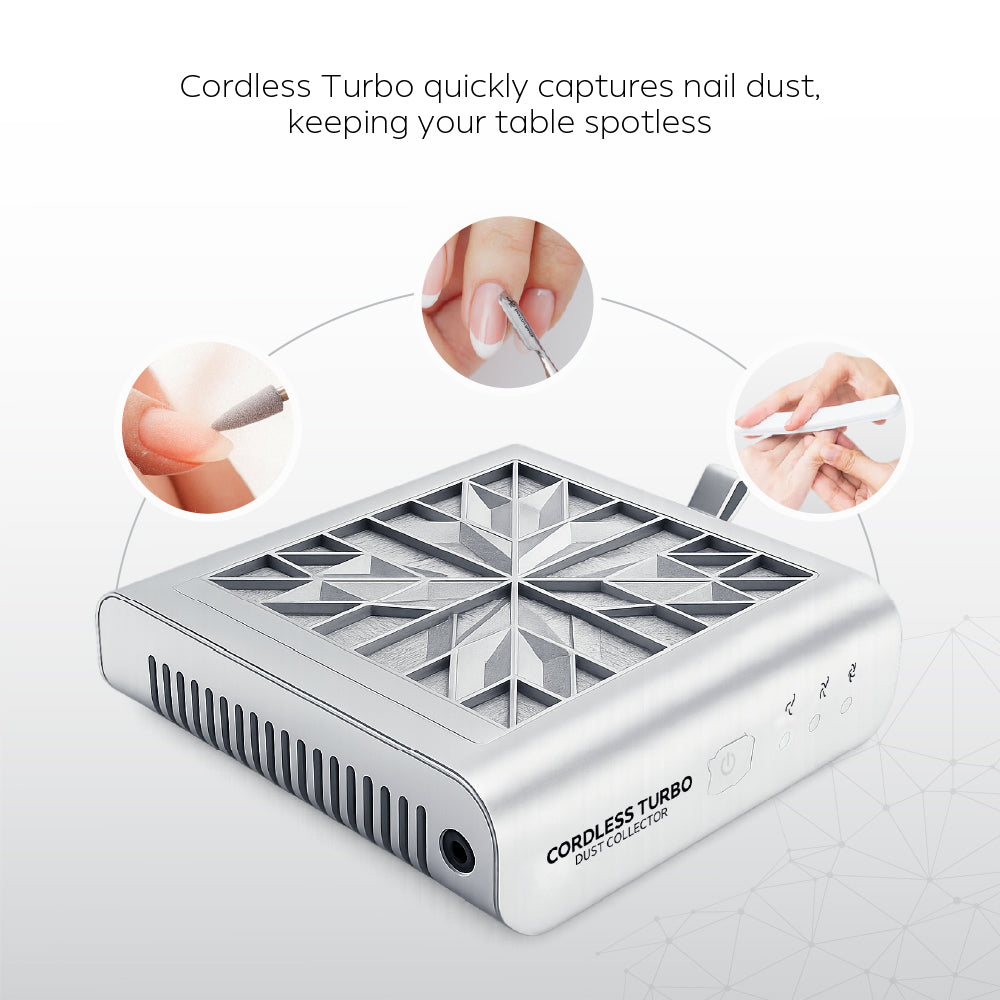 Nano® Cordless Turbo Dust Collector | Professional Nail Dust Extraction System